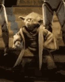 Yoda Star Wars GIF - Yoda Star Wars Dance GIFs