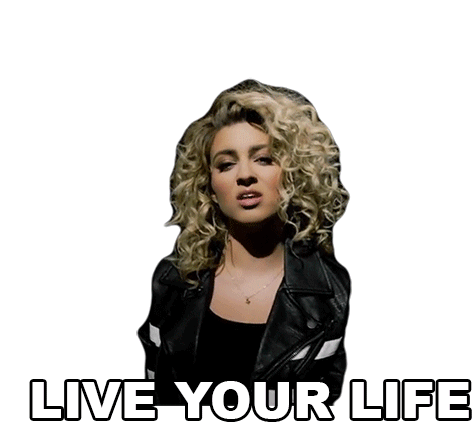Live Your Life Tori Kelly Sticker - Live Your Life Tori Kelly Unbreakable Smile Song Stickers