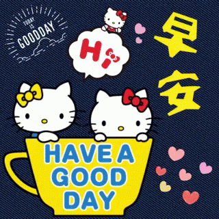Hello Kitty Cute GIF - Hello Kitty Cute Have A Good Day - Discover ...