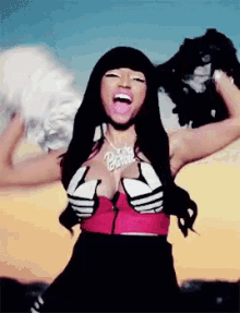 Dancing Cheering GIF - Dancing Cheering Nicki Minaj GIFs