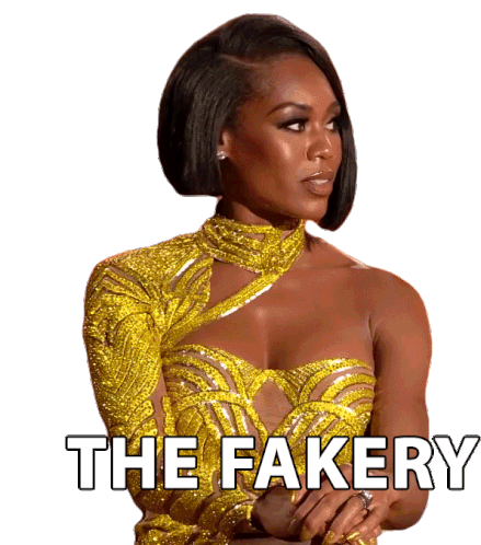 The Fakery Monique Samuels Sticker - The Fakery Monique Samuels Real Housewives Of Potomac Stickers