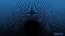 a blue background with a white box that says ge on it