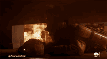 Crawling Chicago Fire GIF - Crawling Chicago Fire Slither GIFs