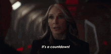 Its A Countdown Doctor Beverly Crusher GIF - Its A Countdown Doctor Beverly Crusher Star Trek Picard GIFs