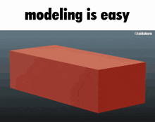 Modeling Is Easy Blender GIF - Modeling Is Easy Modeling Blender GIFs