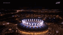 Greatest Royal Rumble Fireworks GIF - Greatest Royal Rumble Fireworks Shummer GIFs