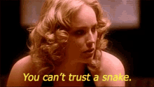Snake Cant Trust A Snake GIF