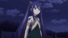 Fairy Tail Wendy GIF - Fairy Tail Wendy Serious Look GIFs