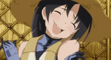 anime skygirls girl laughing