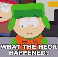What The Heck Happened Kyle Broflovski GIF - What The Heck Happened Kyle Broflovski South Park GIFs