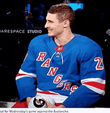 Nyr Smiling GIF - Nyr Smiling New York Rangers GIFs