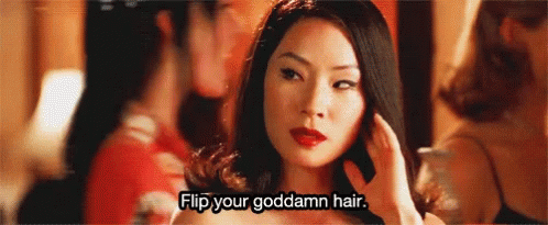 Fliphair Flirt GIF - Fliphair Flirt Hairflip - Discover & Share GIFs