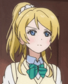 Love Live Eli Ayase GIF - Love Live Eli Ayase Looking At You GIFs