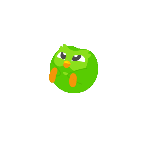 Duolingo Owl Sticker - Duolingo Owl Roll Stickers
