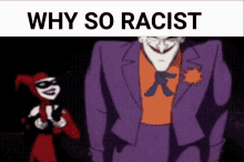 Jokers Question Joker GIF - Jokers Question Joker Racist GIFs