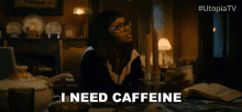 I Need Caffeine Ashleigh Lathrop GIF - I Need Caffeine Ashleigh Lathrop Becky GIFs