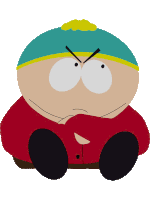 Eric Cartman Angry Sticker - Eric Cartman Angry Enojado Stickers