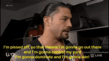 Roman Reigns Pissed GIF - Roman Reigns Pissed Angry GIFs