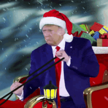 Trump Sled GIF - Trump Sled Santa GIFs