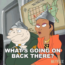 Whats Going On Back There Gigi Thompson GIF - Whats Going On Back There Gigi Thompson Inside Job GIFs