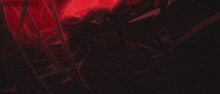 it looks like a black background with a few white spots on it .