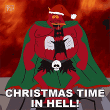 christmas time in hell satan south park s3e15 mr hankeys christmas classics
