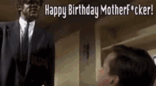Happy Birthday Motherfucker Birthday Cake GIF
