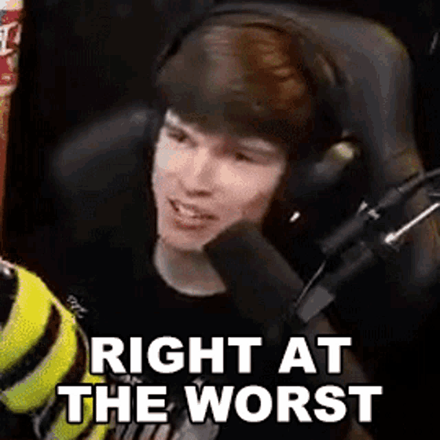 Right At The Worst Possible Time Casey Kirwan GIF Right At The Worst