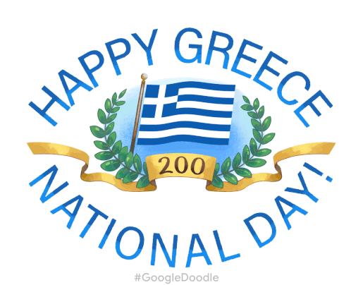 Greece National Day Happy Greece National Day Sticker - Greece National Day Happy Greece National Day Happy National Day Stickers