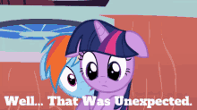 Mlp Twilight Sparkle GIF - Mlp Twilight Sparkle Well That Was Unexpected GIFs