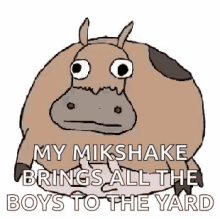 cow milkshake
