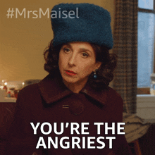 You'Re The Angriest Person I Know Rose Weissman GIF