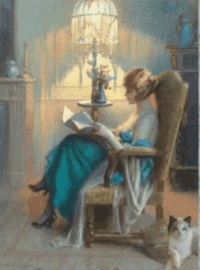 Vintage Reading GIF - Vintage Reading Book Club GIFs