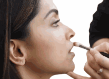 make up getting ready prep make up artist lipstick