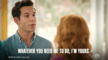 Whatever You Need Me To Do Im Yours Jane Levy GIF - Whatever You Need Me To Do Im Yours Jane Levy Zoey Clarke GIFs