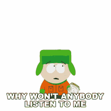 why wont anybody listen to me kyle broflovski south park s8e13 cartmans incredible gift