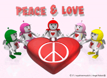 Peace Love GIF - Peace Love Amour GIFs