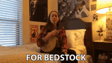For Bedstock In My Bedroom GIF - For Bedstock In My Bedroom In Bed Music Festival GIFs