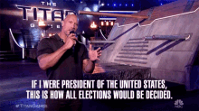 If I Were President Of The United States This Is How All Elections Would Be Decided GIF - If I Were President Of The United States This Is How All Elections Would Be Decided President GIFs