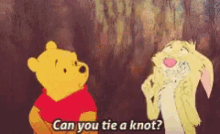 pooh funny knot cute
