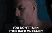 You Dont Turn Your Back On Family You Cant Walk Away From Family GIF - You Dont Turn Your Back On Family You Cant Walk Away From Family You Cant Leave Family Behind GIFs