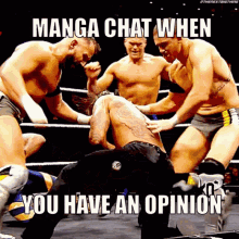 Manga Chat When Opinion GIF