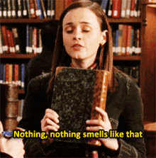 Books Nothing GIF - Books Nothing Nothing Smells Like That GIFs
