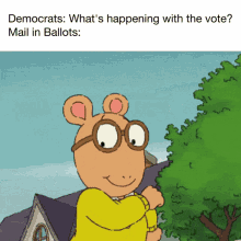 democrats whats happening with the vote mail in ballots keep counting arthur walking