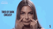 Tired Of Dark Circles Eyebags GIF - Tired Of Dark Circles Eyebags Eye Treatment GIFs