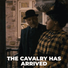 The Cavalry Has Arrived Thomas Brackenreid GIF - The Cavalry Has Arrived Thomas Brackenreid Murdochmysteries GIFs