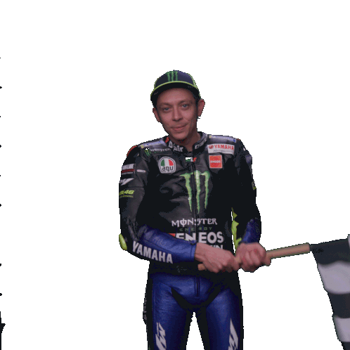 Valentino Rossi Motogp Sticker - Valentino Rossi Motogp Flag Stickers
