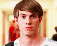 Glee Ryder Blake GIF - Glee Ryder Blake Doubt It GIFs