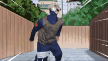Kakashi Cosplay Run GIF - Kakashi Cosplay Run Naruto GIFs