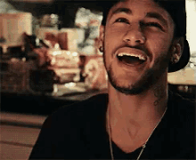 Neymar GIF - Neymar Laugh Giggle GIFs